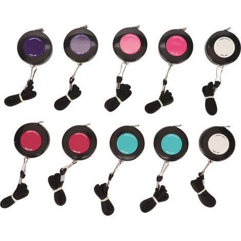 Lot de 10 rubans à mesurer extensibles de 152 cm (60 pouces) de précision, double face et autobloquants, pour la couture, la confection et les loisirs créatifs.