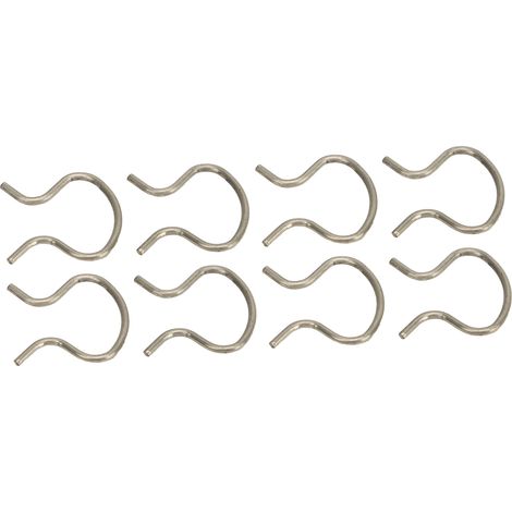 Satz mit 8 Fensterheberkurbeln 4138439, Türgriff aus Metall, Klemmclip, Sicherungsring, Ersatzteil für Fiat (1/5)