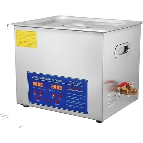 Nettoyeur Ultrasonique, Contrôle Numérique, Construction en Acier Inoxydable, 10L JPS-40A (1/2)