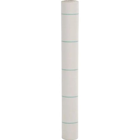 Tessuto anti-erbacce, materiale resistente, facile installazione, BIANCO (1/2)