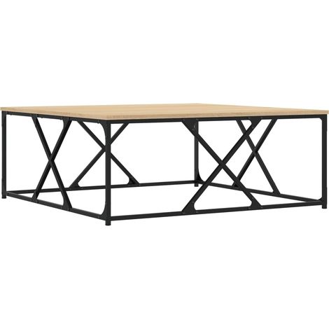 Maison Exclusive - Couchtisch Sonoma-Eiche 100x100x40 cm Holzwerk
