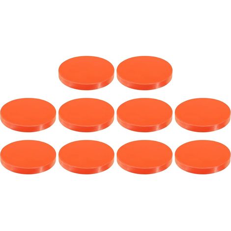 110mm ID PVC Tuyau Extrémité Capuchon Raccord, 10 pcs Meubles Grade Prise Couplage Prise Adaptateur pour DIY, Jardin, Rouge (1/5)