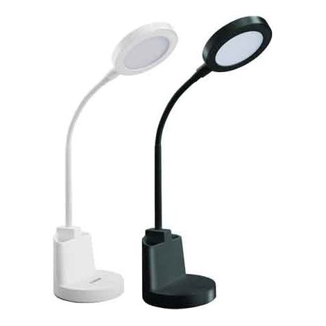 LAMPADA DA TAVOLO A LED 'SWAN 2' Col. Nero