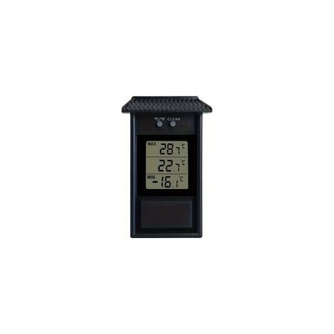Digitales Thermometer, Gartenthermometer, geeignet für Gewächshauspflanzungen, Gartenthermometer mit Speicherfunktion - Crezuo