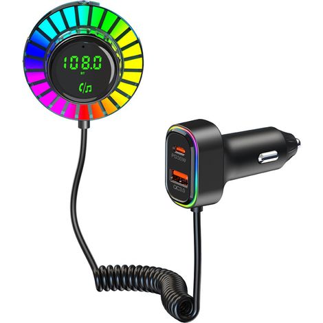 BC96 Bluetooth-FM-Transmitter fürs Auto, MP3-Player fürs Auto, neues Autoladegerät mit PD-Schnellladefunktion (1/4)