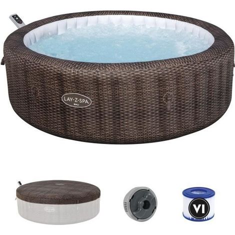 Bestway SPA Lay Z Airjet Bali 7 Posti (Ø216x71cm) Piscina Idromassaggio Art. 6001P - SPA Airjet Bali (Ø216x71cm) - Piscine (1/5)