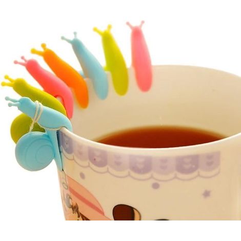 5pcs belle couleur de fruit support rouleau silicone tasse de infusettes (1/4)