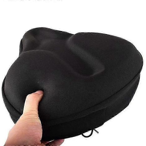 Housse de selle de vélo en gel pour plus de confort et des assises plus larges (1/5)