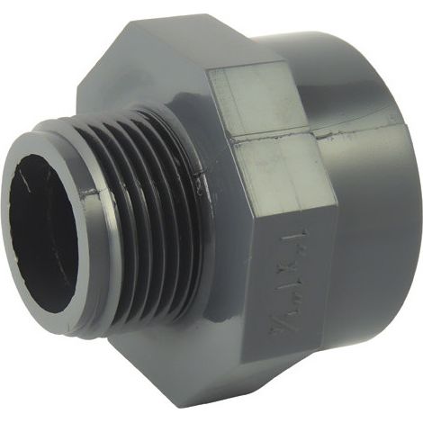 Mamelon PVC pression réduit femelle 40x49 mâle 33x42