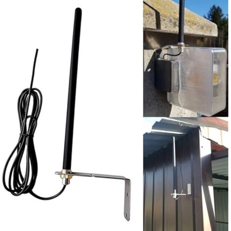 Antenne extérieure à gain élevé 868 MHz pour télécommandes Garador Hormann et Marantec Sommer (1/3)