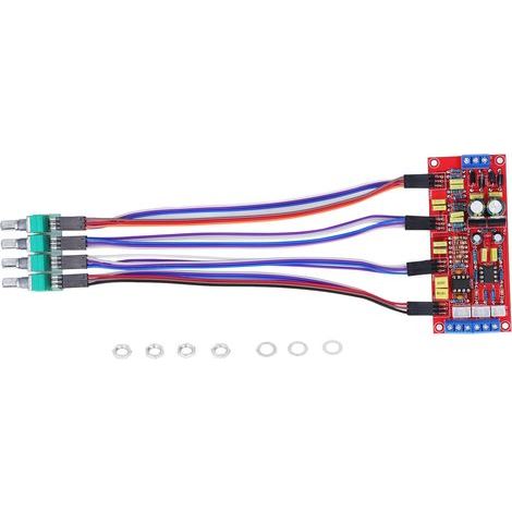 NE5532 HiFi-Klangregelungsplatine, Vorverstärker, Vorverstärkermodul, Bass- und Höhenbalance, Lautstärkeregler (1/5)