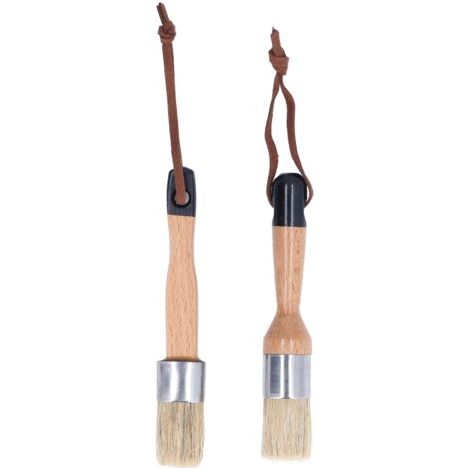 DEESSE SHOP-Pinceau à Cire, Pinceau Inoffensif à Poils ergonomiques pour la décoration de la Maison pour la Table (1/5)