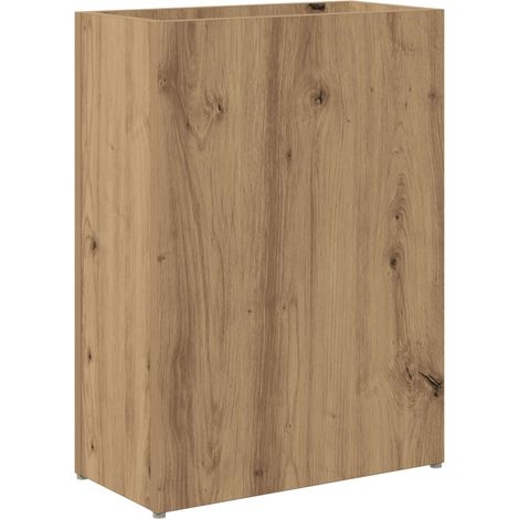 vidaXL Umbrella Stand Artisan Oak 40 x 20 x 55.5 cm Engineered Wood