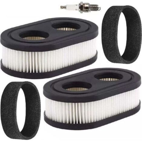 Luftfilter mit Vorfilter und Zündkerze, kompatibel mit den Motoren BS 500EX, 550EX, 575EX, 625EX und 725EXI. Dieser Luftfilter ersetzt die Teilenummern 593260, 798452, 798339 und 334404. (1/4)