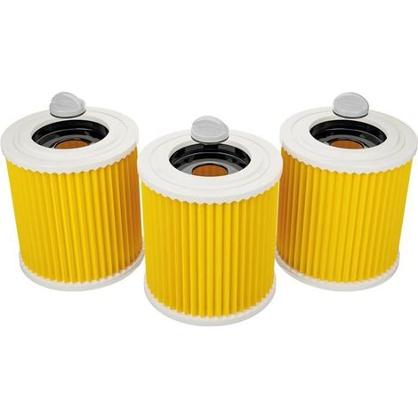 3 x filtres compatibles avec l'aspirateur Kärcher Premium WD3 WD2 WD3 WD1 MV3 MV2 WD 3 P Extension KIT Aspirateur eau et poussière (1/4)