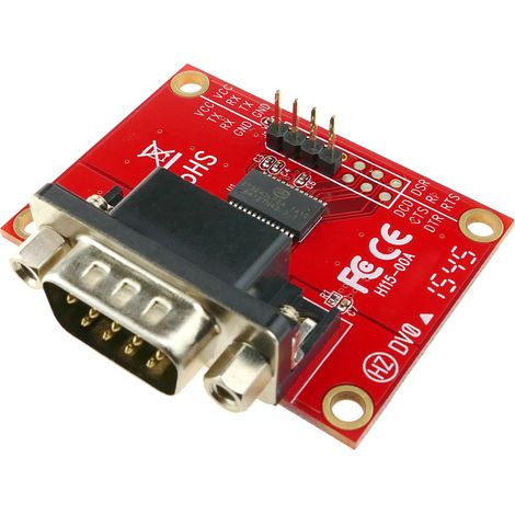 BeMatik - Adaptateur Raspberry Pi GPIO Tx/Rx à RS232 DB9 mâle (1/5)