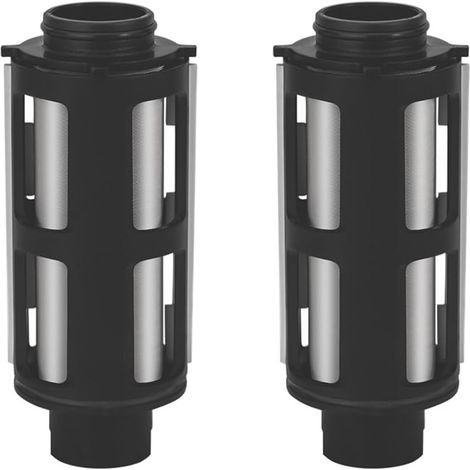 Système de filtre à eau Pré filtrer les sédiments de toute la maison, préfiltre central de filtre à eau, système de purification à contre-courant en acier inoxydable ( Color : 2x Replace Filter , Size (1/5)