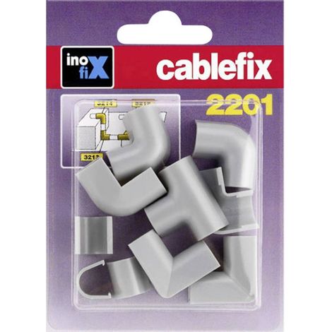 ACCESSOIRES ASSORTIS POUR CABLEFIX 2201 GRIS METALLISÉ INOFIX 3210-7- (1/2)