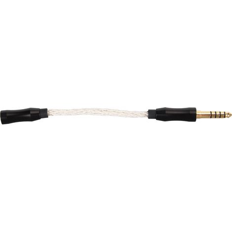 Adaptateur 3.5mm Femelle vers 4.4mm Mâle Équilibre Câble Audio Doré Amélioré pour Casque Haute Fidélité (1/5)