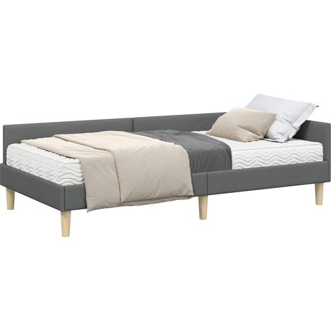 Maison Exclusive - Estructura de Cama Esquina con Colchón 2 pcs G