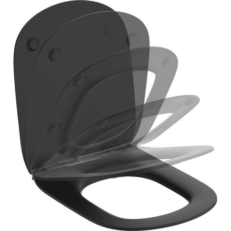 Ideal Standard Tesi - WC-Sitz softclose, ultra flach, schwarz T3527V3 (1/2)