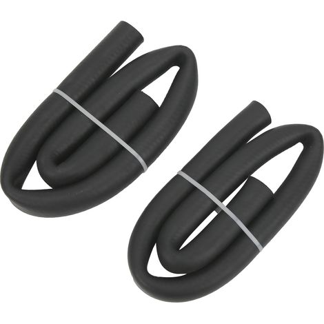 Set aus 2 90° abgewinkelten Heizungsschläuchen für Chevrolet LS-Motoren, 5/8 und 3/4 Zoll Innendurchmesser, geformte Anschlüsse, direkter Ersatz. (1/5)