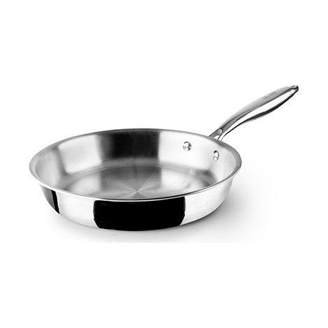 PADELLA INDUZIONE ACCIAIO INOX+ALLUMINIO+ACCIAIO INOX TRIPLO NATURALE - 20 CM
