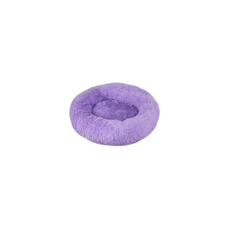Coussin moelleux lavable pour chat et chien, violet, 70 cm –