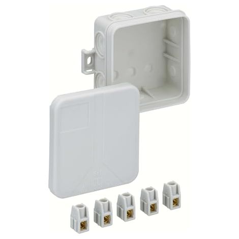 Caja de derivación Spelsberg 33240701 IP55 protección II 75x75 mm