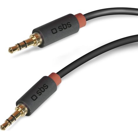 SBS TECABLE35KR câble audio 1,5 m 3,5mm Noir (1/5)