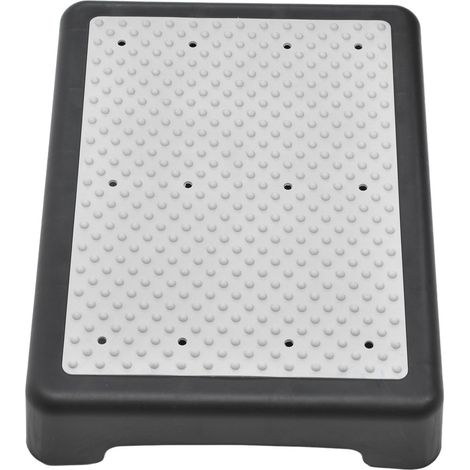 Stapelbarer, rutschfester Tritthocker für den Außenbereich, halbe Leiter, Mobilitätshocker für Senioren, große Ausführung (1/5)
