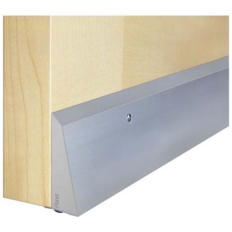Base de sello de puerta (FT, RF) 750 mm anodizado incoloro