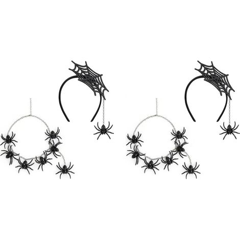 Conjunto de collar y tocado de araña - Estilo B