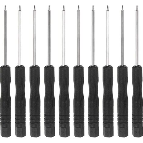 Mini-Kreuzschlitzschraubendreher für die Reparatur von Uhrengläsern, 10 Stück (1/4)