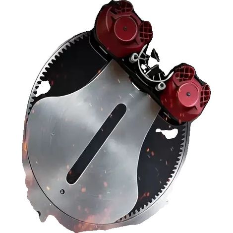 Machine de découpe à scie annulaire, puissance de 5000W, vitesse à vide de 1800tr/min, diamètre de lame de 410mm, profondeur de coupe de 300mm, poids de 15kg (1/5)