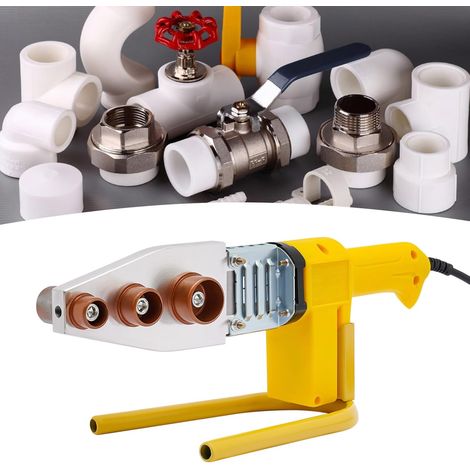 Muffenschweissgerät, Profi Rohrschweißgerät für PPR Rohre (20-32mm) – Elektronisches Temperatur-PPR Rohr Schweißgerät für Klempner, Heizung, Sanitär, Hausinstallation