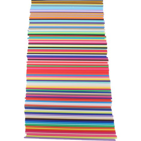 Recharges de Filament pour stylo 3D, 110 pièces, 22 couleurs, impression PCL, consommables basse température, diamètre 2.5mm, longueur 15cm (1/5)