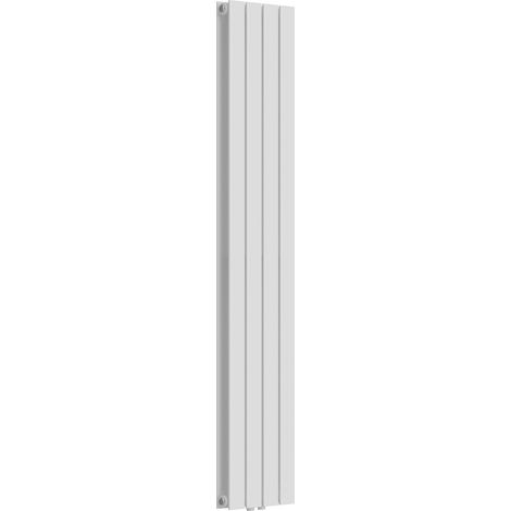 Radiatore a doppio pannello 1006 watt 160 x 30 cm acciaio bianco 030010469