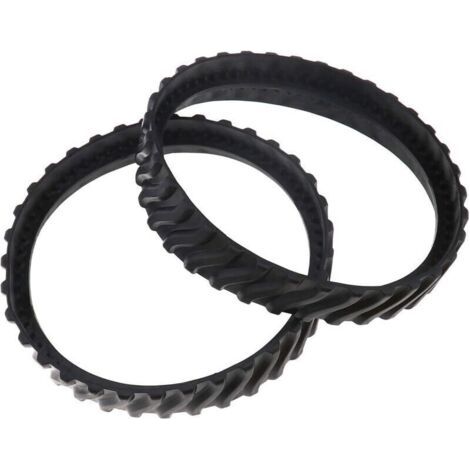 FENOPLASTICA2pcs Piscine Pneu Piste Nettoyeur Remplacement Roue R0526100 Compatible pour Zodiac MX8 Mx6 Nettoyage de Piscine Creusée (1/4)