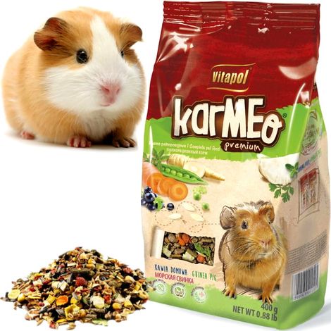 Meerschweinchenfutter, Meerschweinchen, Alleinfuttermittel Vitapol Premium 400 g