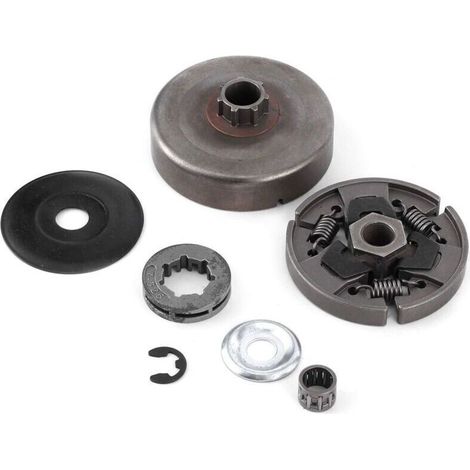 Remplacement de l'embrayage à tambour, remplacement de l'embrayage durable, ensemble d'embrayage accessoire de tronçonneuse, ensemble d'embrayage de tronçonneuse, tronçonneuse pour A (1/4)