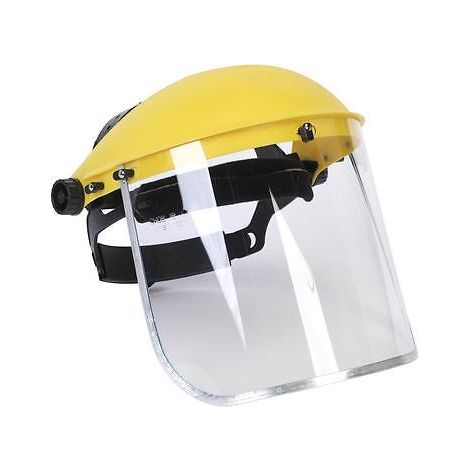 FACE SHIELD PROTECTION MASK EYE GUARD SAFETY WORK WEAR HIGH VIS VISOR SF013 (1/3)