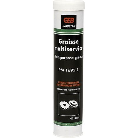 GRAISSE MULTISERVICES POUR ROULEMENTS, PALIERS ET TOUTES ARTICULATIONS