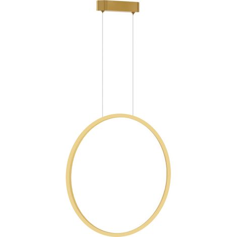 Lampada sospesa bagno Saturno 28W IP44 oro Milagro (1/5)