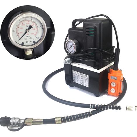 Pompe hydraulique électrique, pression de 70MPa, design portable, Noir (1/5)
