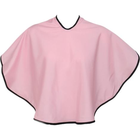Rose Coupe de Cheveux Coiffure Cape, Cape de Maquillage, Attache Auto Coupe de Cheveux Cape, Capes de Coiffeur de Salon Courte pour Coupe de Cheveux de Salon de Coiffure