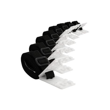 Lot de 2-Corde de serrage pour bâche de piscine – Ensemble d'attache pour rouleau solaire – Accessoire pour couverture (1/5)