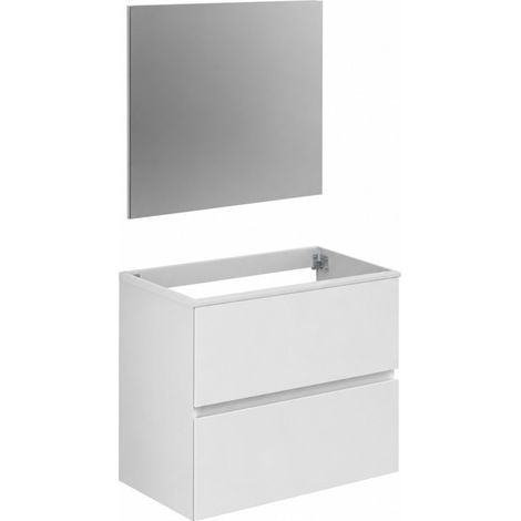 [JAMAIS UTILISE] Meuble Sous-Vasque et Miroir ALTERNA Primeo Blanc - 4929543 (1/5)