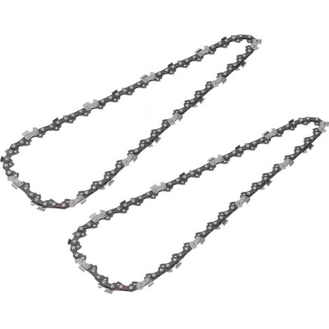 2-teiliges Kettensägen-Set, 40 62DL-Legierungsstahl-Sägeblatt, 25 cm, 40 Glieder, für die Holzbearbeitung (1/5)