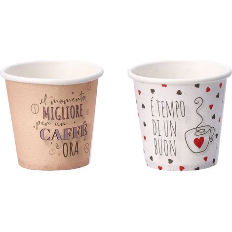 Ad Trend Tazzine Caffè Carta Ass. 7,5 Cl 50 Pz Bianco Beige (1/4)